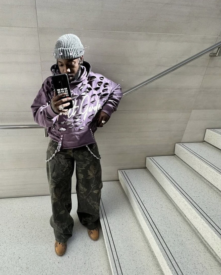 Asphalt Distressed Hoodie